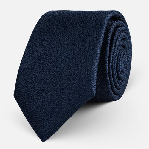 Krawat Navy Texture
